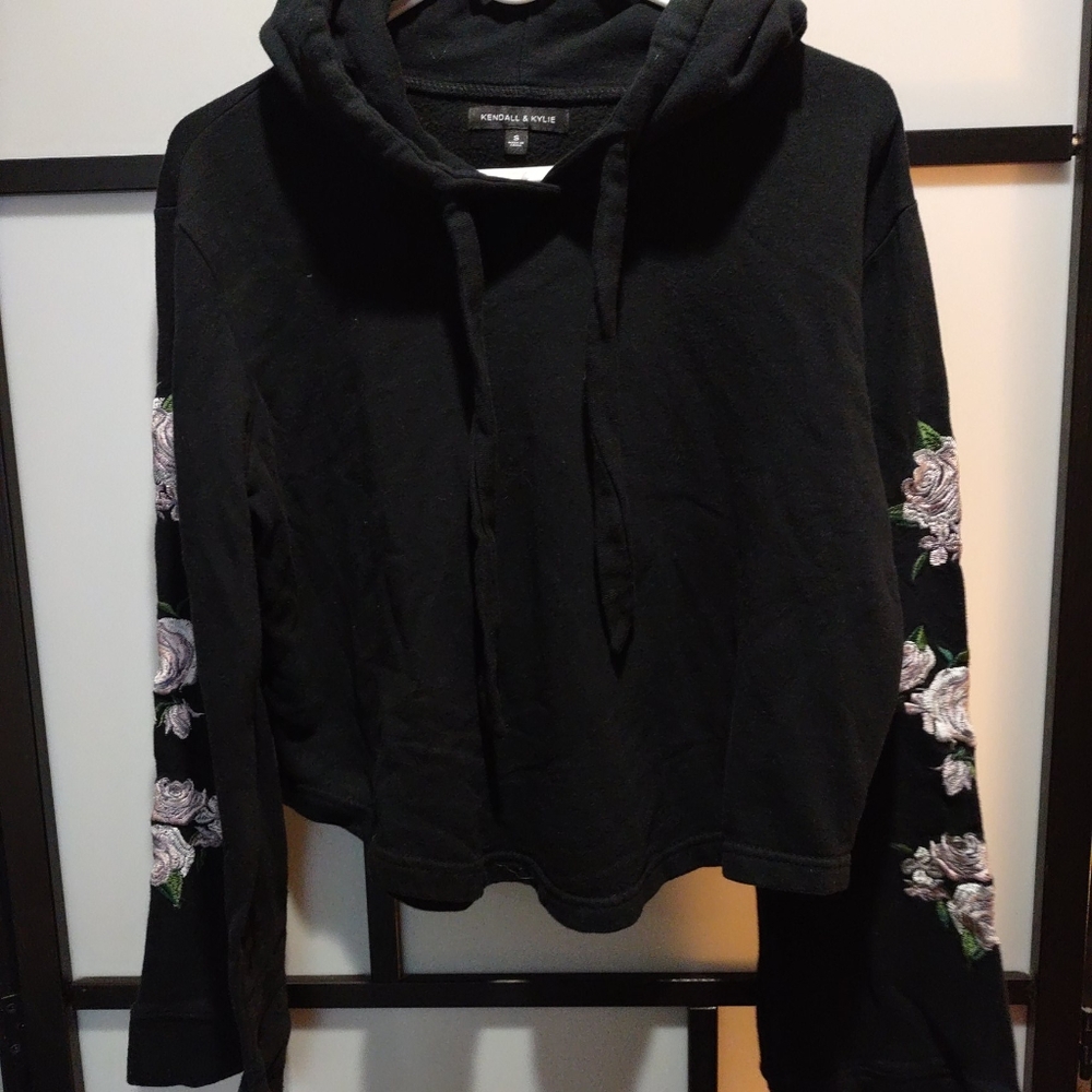 Kendal & Kylie cropped hoodie